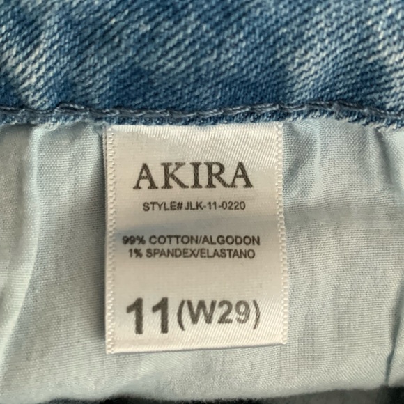 AKIRA Jeans Twisted Seam High-Rise Skinny Jeans - Picture 8 of 13